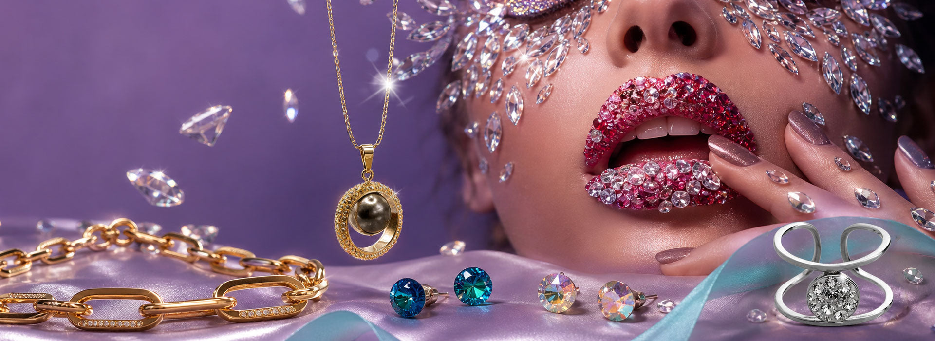 Schmuck mit Swarovski Kristallen