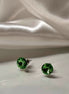 Ohrstecker Edelstahl mit Swarovski® Steinen Hellgrün