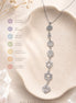 Chakra Halskette aus Edelstahl – silberfarbene mit sieben Chakra-Symbolen