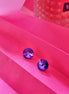 Ohrstecker mit Lila Swarovski® Kristallen