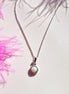 Silberkette mit Opal-Anhänger und Swarovski-Kristallen