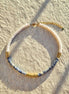 Boho Necklace with Natural Stones & Shells – Stainless Steel