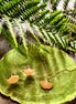 Ginkgo Halskette Gold aus Edelstahl